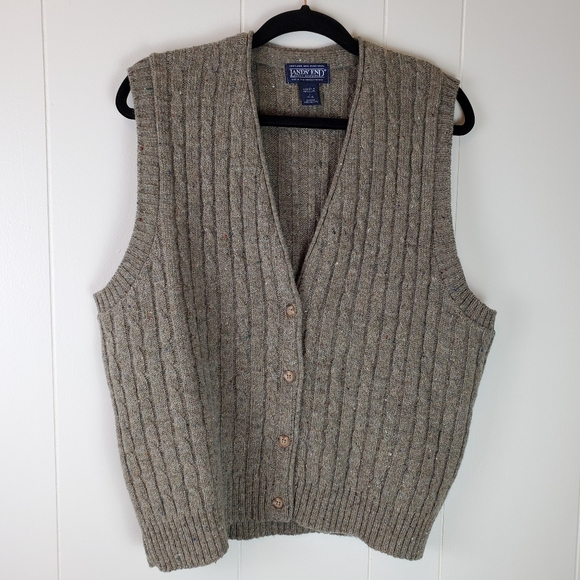 lands end sweater vest